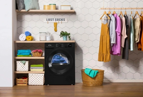 Сушильная машина Gorenje DPNE92GNLWIFI/BC кл.энер.:A++ макс.загр.:9кг черный