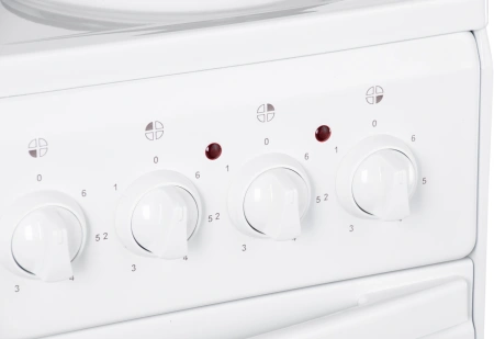 Плита Электрическая Flama AE 1403 W белый эмаль