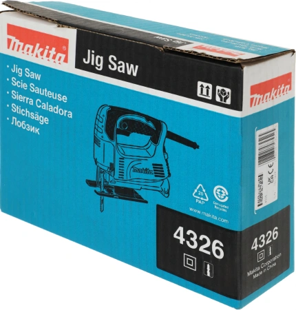 Лобзик Makita 4326 450Вт 3100ходов/мин от электросети