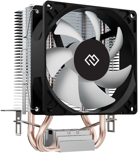 Устройство охлаждения(кулер) Digma D-CPC110-1 90x90x25mm Soc-AM4/1151/1200 черный 3-pin 23dB Al+Cu 110W 245gr Ret