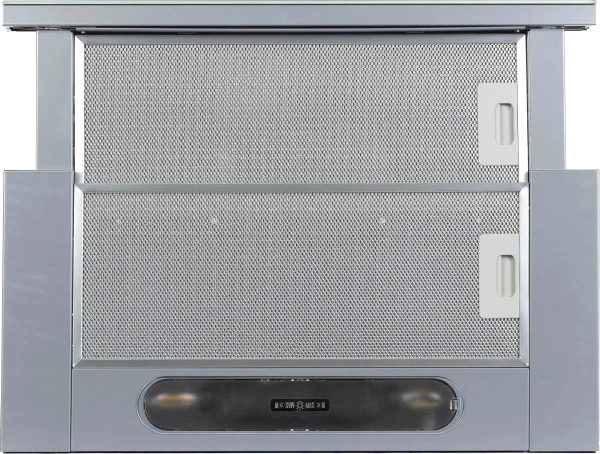 Вытяжка встраиваемая Jet Air Orion LX/GR/F/60/VT серый/стекло черное управление: кнопочное (1 мотор)