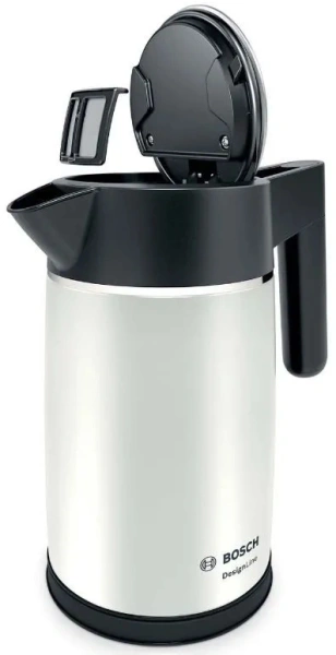 Чайник Bosch TWK5P471 1.7л. 2400Вт серый/черный (металл/пластик)