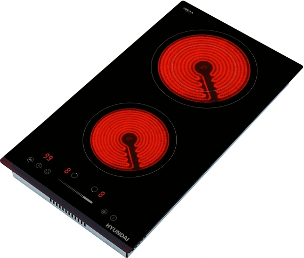 Варочная поверхность Hyundai HHE 3286 BG черный