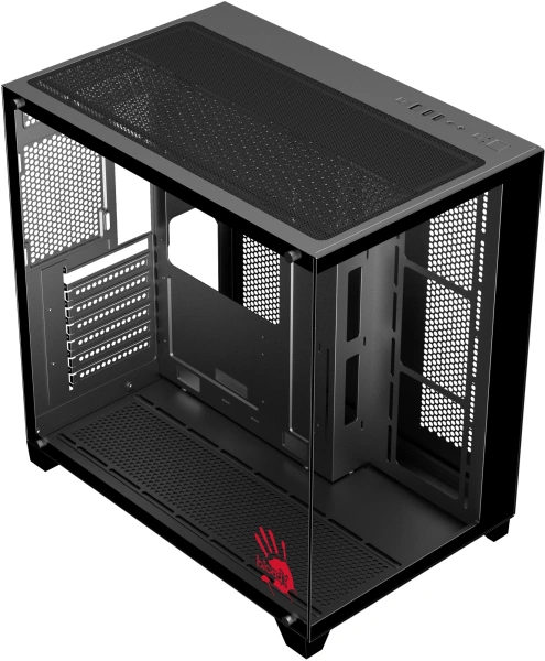 Корпус Bloody BD-CC111 черный без БП ATX 10x120mm 1xUSB2.0 1xUSB3.0 audio