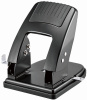 Дырокол Kw-Trio Cool Heavy Duty 09865BLACK макс.:40лист. металл черный отв.:2 с линейкой