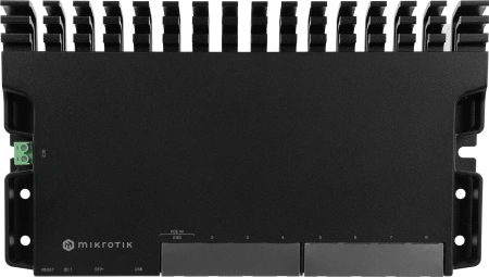 Маршрутизатор MikroTik RB5009UG+S+IN 10/100/1000 черный комп.:устройство/крепления/адаптер