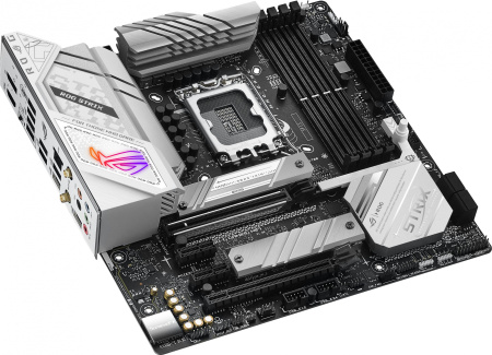 Материнская плата Asus ROG STRIX B760-G GAMING WIFI Soc-1700 Intel B760 4xDDR5 mATX AC`97 8ch(7.1) 2