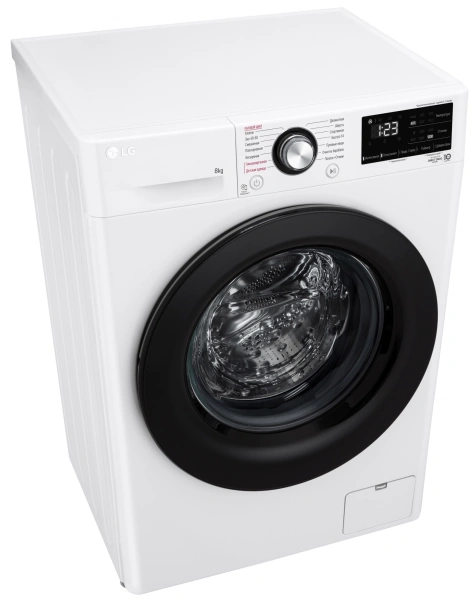 Стиральная машина LG F2V3PS6W класс: A загр.фронтальная макс.:8кг белый инвертер