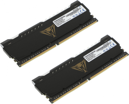 Память DDR4 2x16Gb 3600MHz Patriot PVSR432G360C0K Viper Steel RGB RTL Gaming PC4-24000 CL20 DIMM 288-pin 1.35В dual rank с радиатором Ret