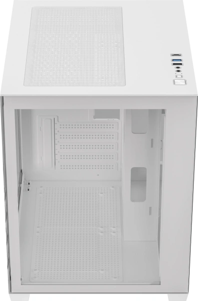 Корпус Accord ACC-ZMS03W белый без БП mATX 3x120mm 1xUSB2.0 1xUSB3.0 1xUSB3.1 audio