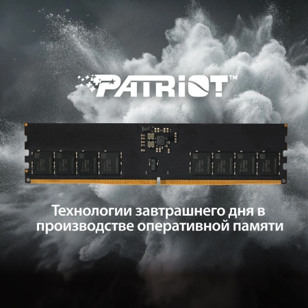 Память DDR5 16GB 6400MHz Patriot PSD516G64081C Signature RTL PC5-51200 CL52 DIMM 288-pin 1.1В single rank Ret