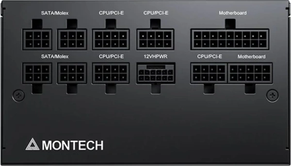 Блок питания Montech ATX 750W CENTURY GOLD G5 80+ gold (20+4pin) APFC 120mm fan 10xSATA Cab Manag RTL