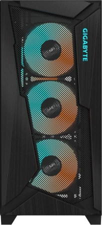 Корпус Gigabyte C301G черный без БП ATX 3x120mm 5x140mm 2xUSB3.0 audio bott PSU