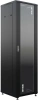 Шкаф коммутационный NTSS Премиум (NTSS-R42U6060GS-BL) напольный 42U 600x600мм пер.дв.стекл металл 900кг черный 510мм 86кг 1987мм IP20 сталь