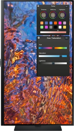 Монитор Samsung 32" S32B800PXI черный IPS LED 5ms 16:9 HDMI полуматовая HAS Piv 350cd 178гр/178гр 3840x2160 60Hz DP 4K USB 5.2кг