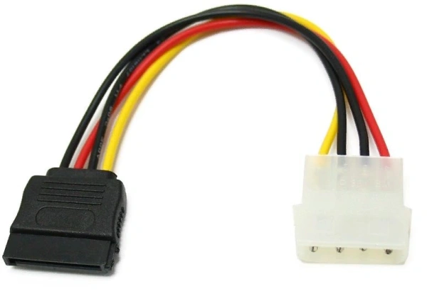 Кабель Premier 6-096-SATA-PS SATA Molex 8981 0.15м (пакет)