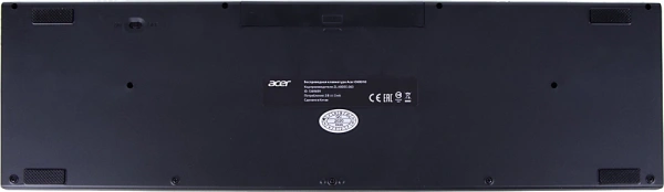 Клавиатура Acer OKR010 черный USB беспроводная slim Multimedia (ZL.KBDEE.003)