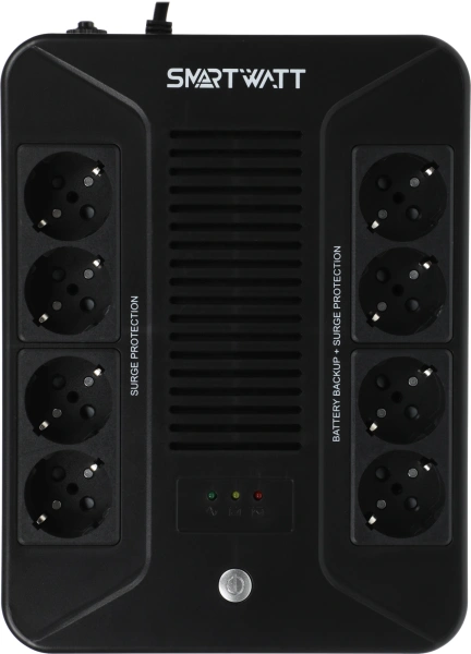 Источник бесперебойного питания Smartwatt SAFE PRO 600 360Вт 600ВА черный