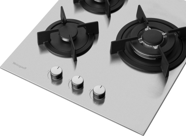 Газовая варочная поверхность Weissgauff HGG 431 XR нержавеющая сталь