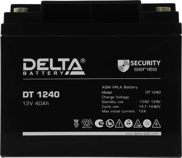 Батарея для ИБП Delta DT 1240 12В 40Ач