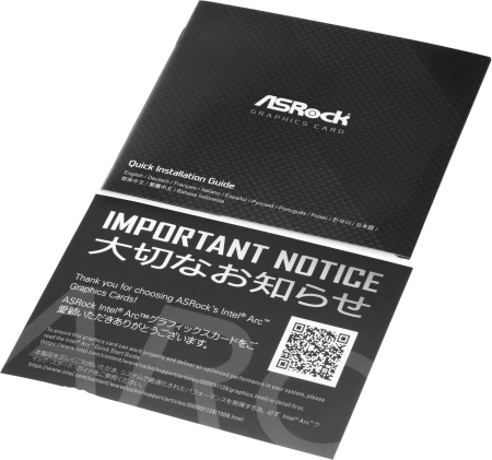Видеокарта Asrock PCI-E 4.0 A380 CLI 6GO Intel ARC A380 6Gb 64bit GDDR6 2250/15500/HDMIx1/DPx3/HDCP