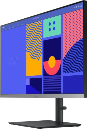 Монитор Samsung 27" S27C430GAIXCI черный IPS LED 4ms 16:9 HDMI матовая HAS Piv 1000:1 250cd 178гр/178гр 1920x1080 100Hz VGA FHD USB 5.6кг