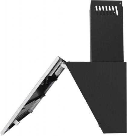 Вытяжка каминная Maunfeld Bridge 60 нержавеющая сталь/черный управление: кнопочное (1 мотор)