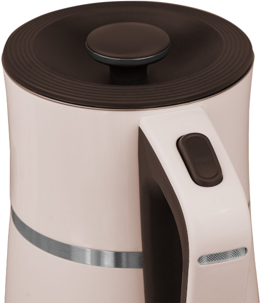 Чайник Galaxy Line GL 0339 1.7л. 2200Вт бежевый (металл/пластик)