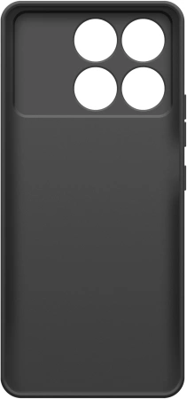 Чехол (клип-кейс) BoraSCO для Xiaomi POCO F6 Pro Silicone Case черный (73394)