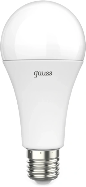 Лампа светодиодная Gauss A70 22Вт цок.:E27 (упак.:10шт) груша 220B св.свеч.бел.теп. (102502122)