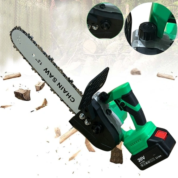 Цепная пила Zitrek GreenSaw 20 PRO аккум. 20Вт дл.шины:12" (30cm) 2аккум. 4Ач ЗУ (082-1852)