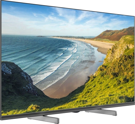 Телевизор LED Hyundai 32" H-LED32BS5100 WebOS Frameless Metal черный/серый HD 60Hz DVB-T DVB-T2 DVB-C DVB-S DVB-S2 USB WiFi Smart TV