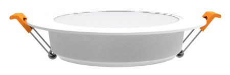 Светильник Gauss Elementary Downlight 5Вт 4000K белый круглый (9100420205)