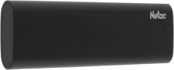 Накопитель SSD Netac USB-C 2Tb NT01ZSLIM-002T-32BK Z Slim 1.8" черный