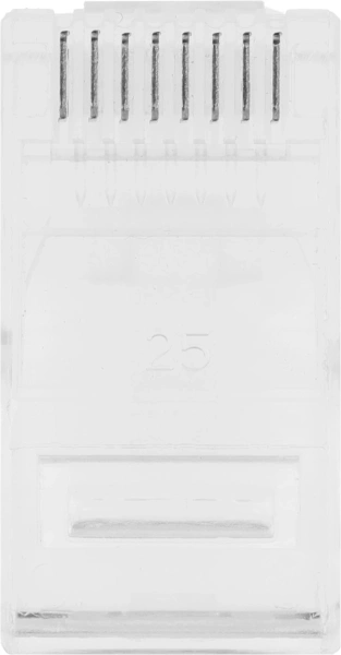 Коннектор Premier (6-008) кат.5e RJ45 прозрачный