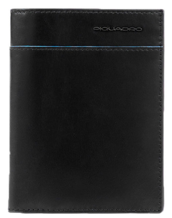 Кошелек мужской Piquadro Blue Square Revamp PU1393B2VR/N черный натур.кожа