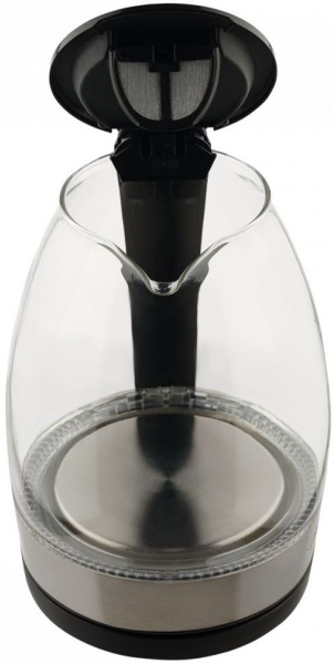 Чайник электрический Scarlett SC-EK27G91 1.7л. черный (корпус: стекло)