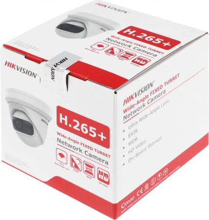 Камера видеонаблюдения IP Hikvision DS-2CD2345G0P-I 1.68-1.68мм цв. корп.:белый (DS-2CD2345G0P-I(1.68MM))