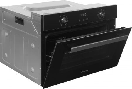Духовой шкаф Электрический Hyundai HEO 64512 BG черный