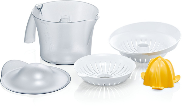 Соковыжималка цитрусовая Bosch MCP3500N 21Вт рез.сок.:800мл. белый