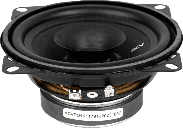 Колонки автомобильные ACV PD-401 BEATS (без решетки) 90Вт 88дБ 4Ом 10см (4дюйм) (ком.:2кол.) коаксиальные однополосные