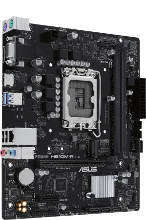 Материнская плата Asus PRIME H610M-R-SI Soc-1700 Intel H610 2xDDR5 mATX AC`97 8ch(7.1) GbLAN+VGA+HDM