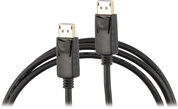 Кабель аудио-видео Buro DisplayPort (m)/DisplayPort (m) 1.5м. черный (BU-DP2.0-1.5M)