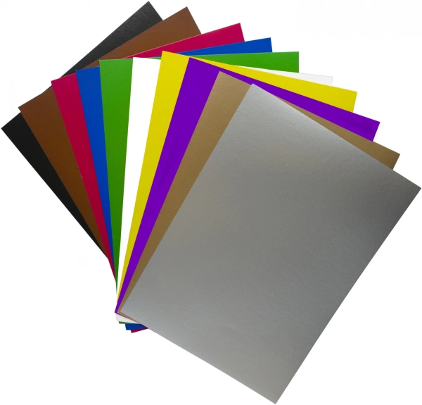 Картон цветной Silwerhof 918109-24 двустор.мелов. 10л. 10цв. A4 Цветландия 230г/м2 1диз. обл.мел.картон папка