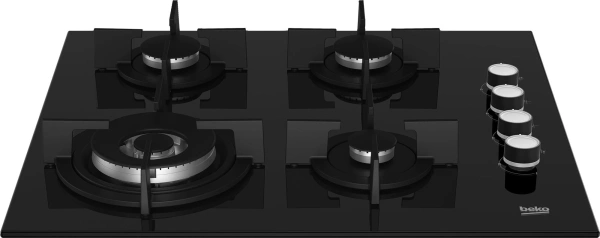 Газовая варочная поверхность Beko HILW64122S черный