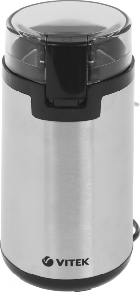 Кофемолка Vitek VT-8370 300Вт сист.помол.:ротац.нож вместим.:80гр белый