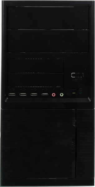 Корпус LinkWorld 727-21 черный без БП mATX 4xUSB2.0 audio