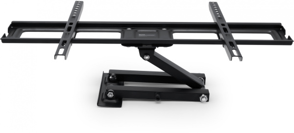 Кронштейн для телевизора Buro MF2 черный 32"-70" макс.35кг настенный поворотно-выдвижной и наклонный