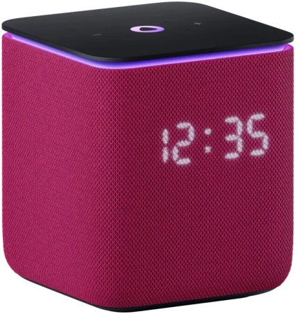 Умная колонка Yandex Станция Миди YNDX-00054PNK голос.п.:Алиса малиновый 24W 1.0 BT/Wi-Fi 10м