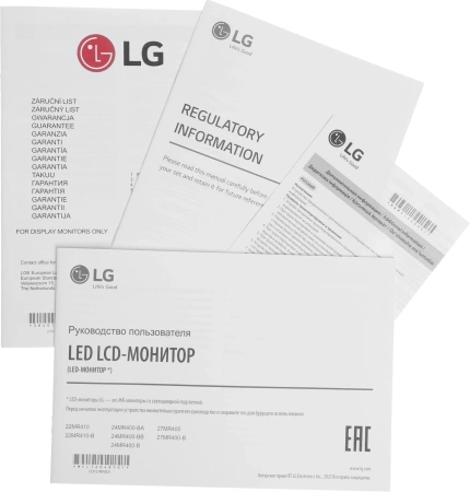 Монитор LG 27" 27MR400-B IPS FHD чер 5ms HDMI VGA 100Hz 250cd